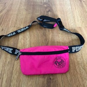Pink fanny pack